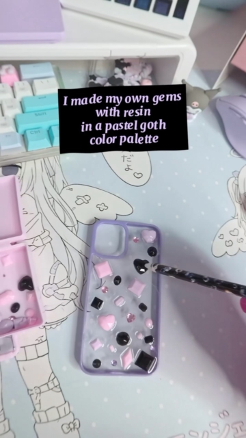 Joining the whimsical trend, but doing it my way ✨ #whimsical #whimsigoth #decoden #kawaii #pastelgoth