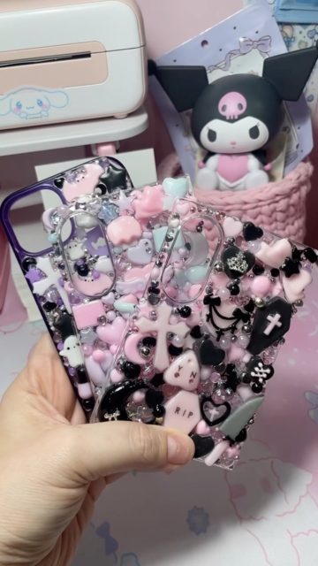 This week decoden ready to gooo~ #decoden #yamikawaii #yumekawaii #地雷系