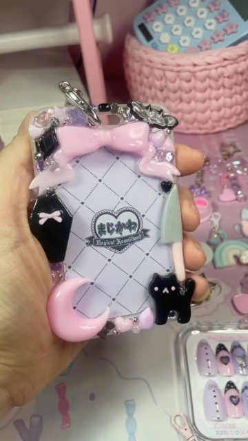 I am working to fix my website recently, there are some stuff you will find soon 🖤 but if you can’t wait just message me! #kawaii #yamikawaii #yumekawaii #pastelgoth #decoden