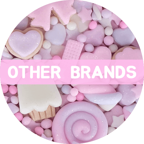 Kawaii decoden case in pink pastel colors with whipped cream and cute charms